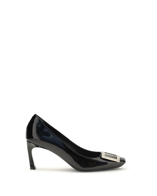 Patent leather Trompette Pumps