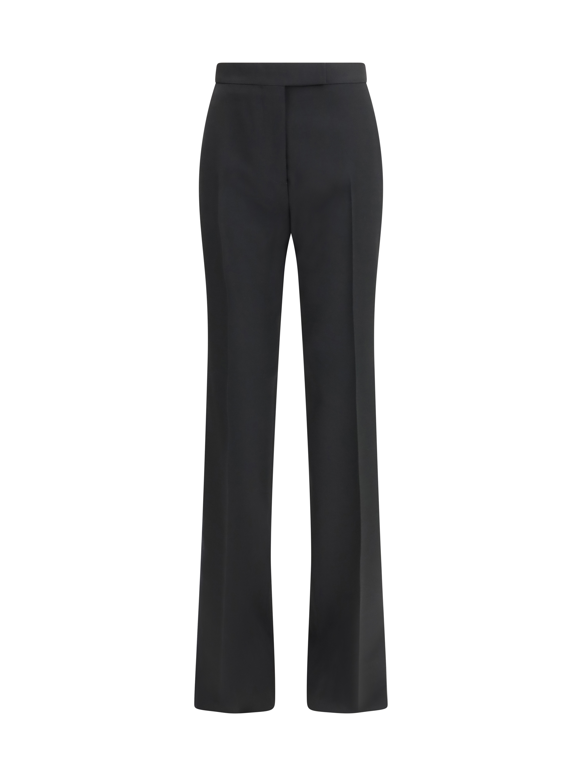 Bicolour tailored straight-leg Pants
