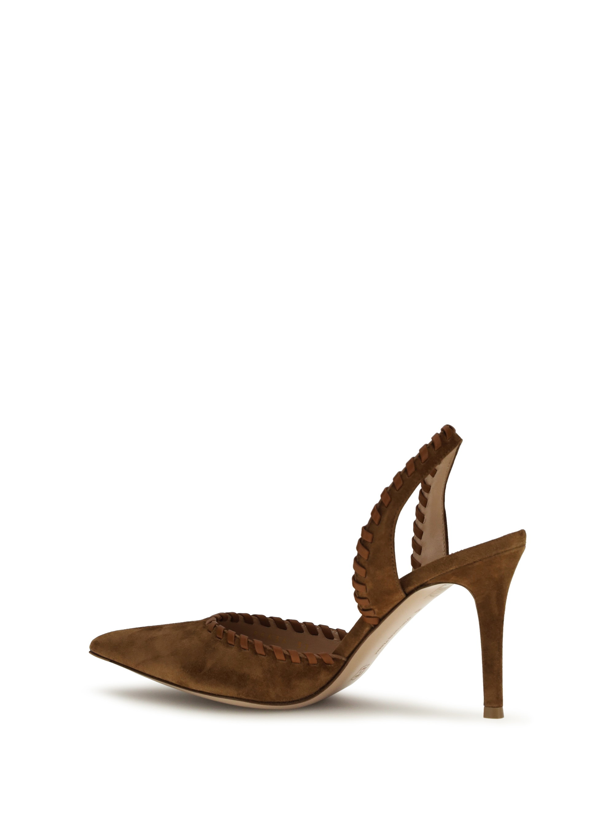 Suede Pumps
