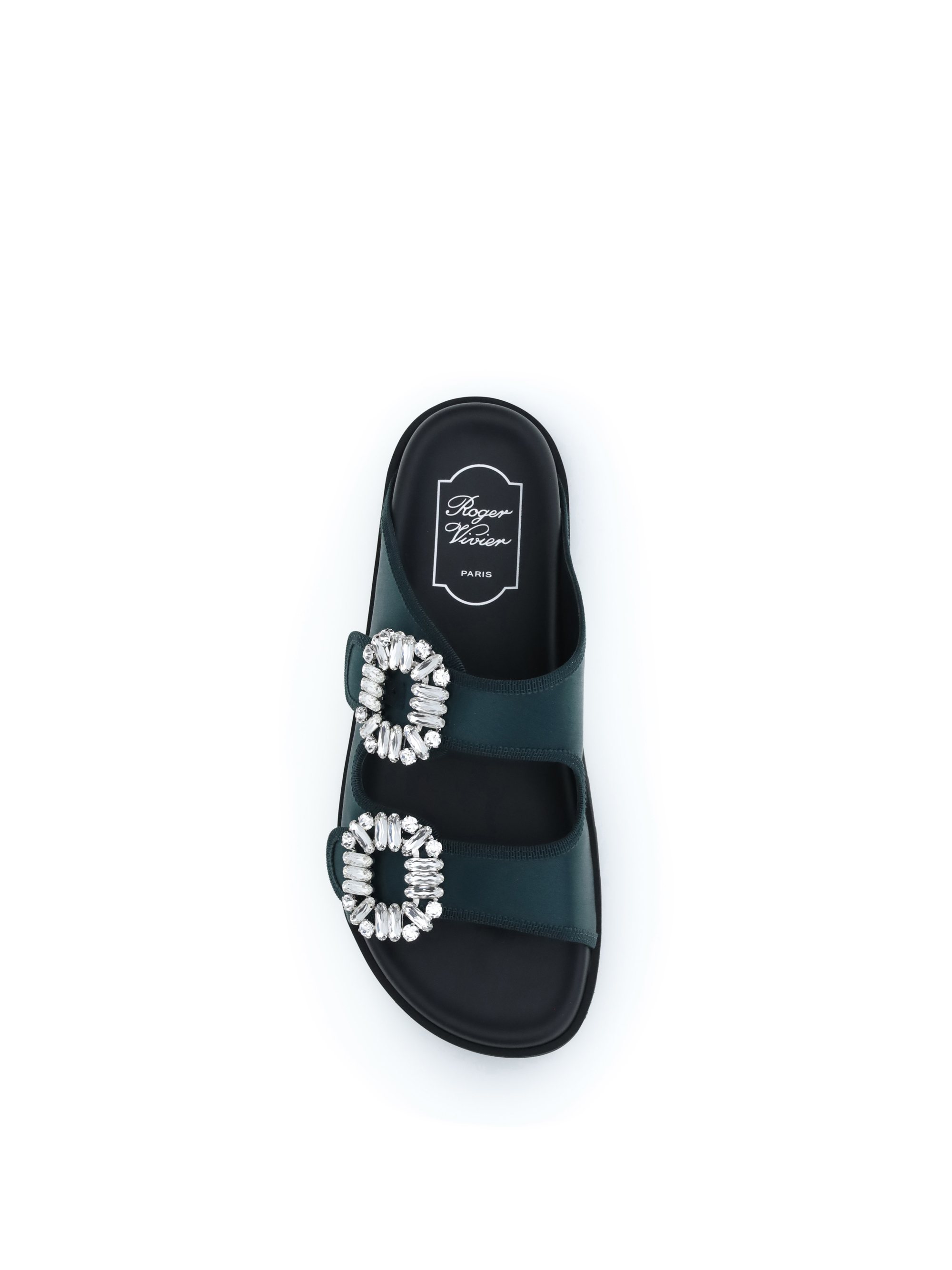 Slidy Viv Sandals with strass