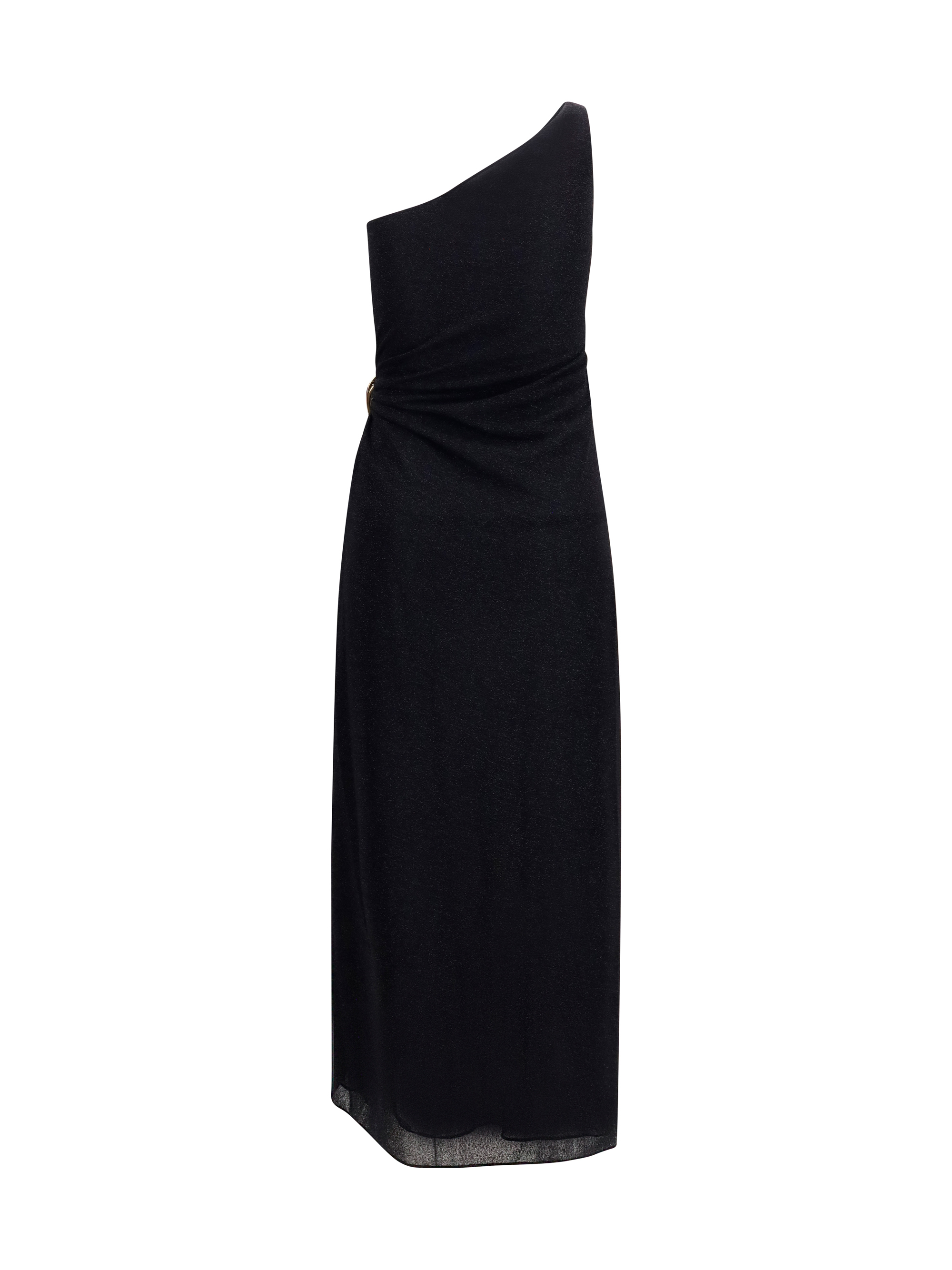 Lumière one-shoulder Dress with spiral detail
