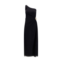 Lumière one-shoulder Dress with spiral detail