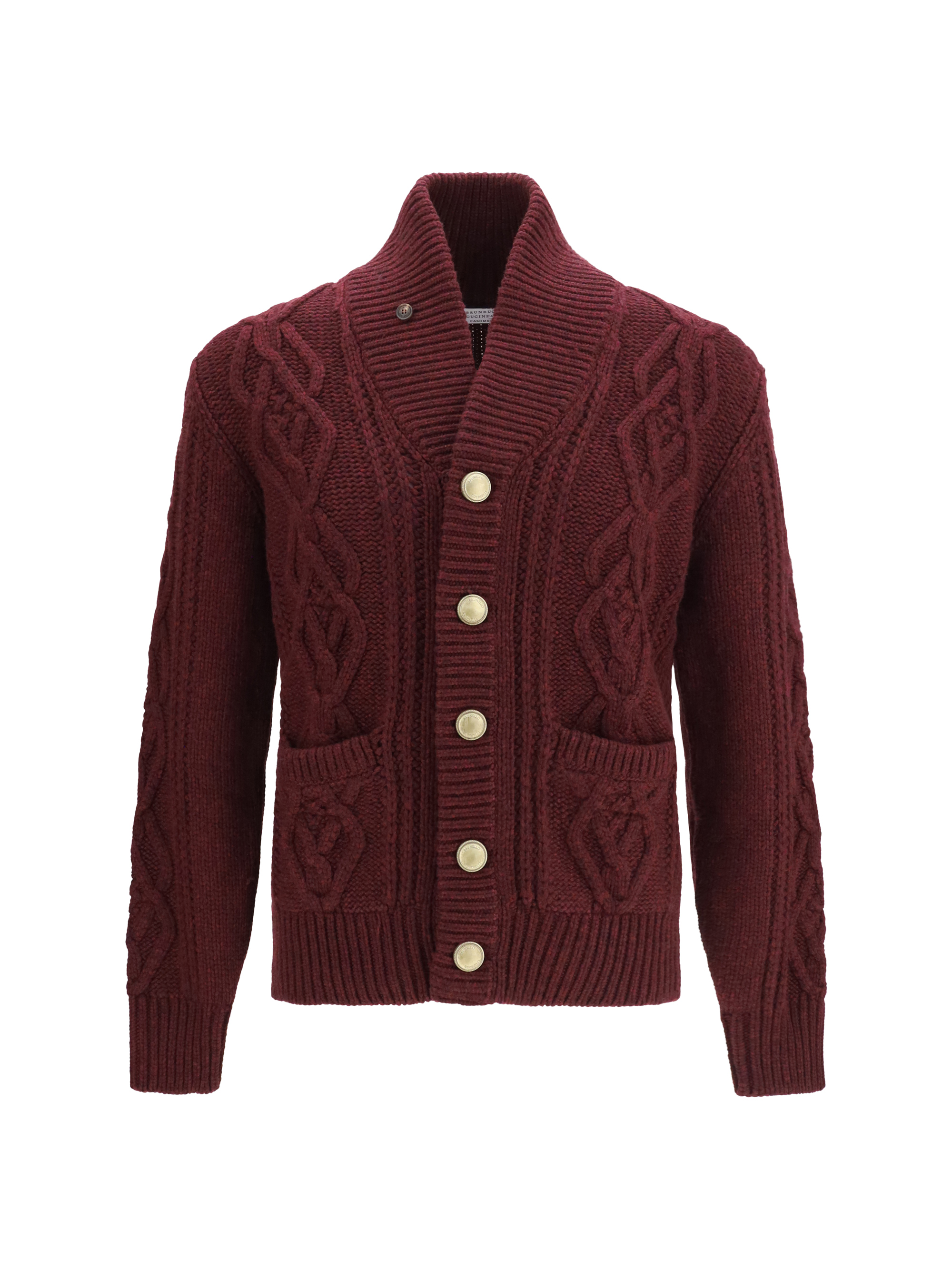 Cable-knit cashmere Cardigan