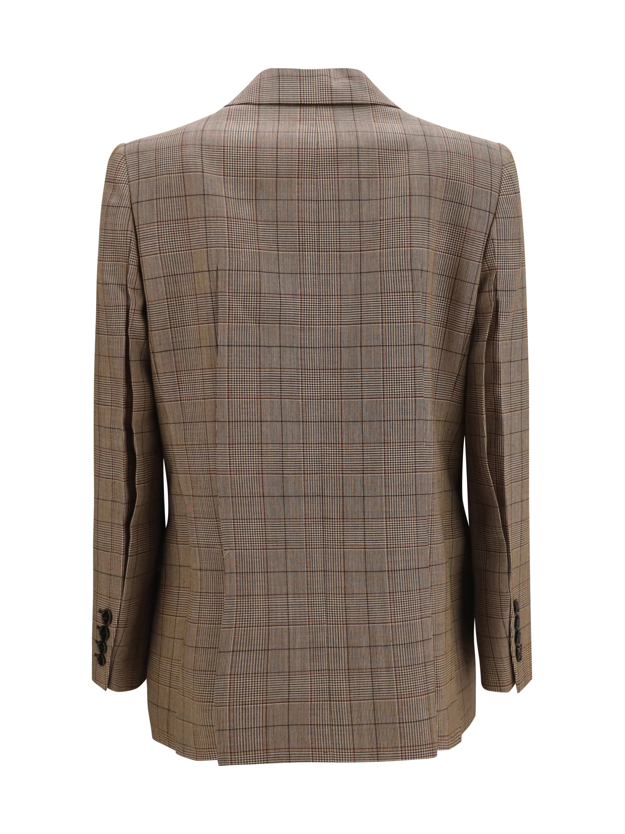 Checked double-breasted Blazer