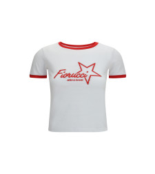 T-shirt in cotton with logo