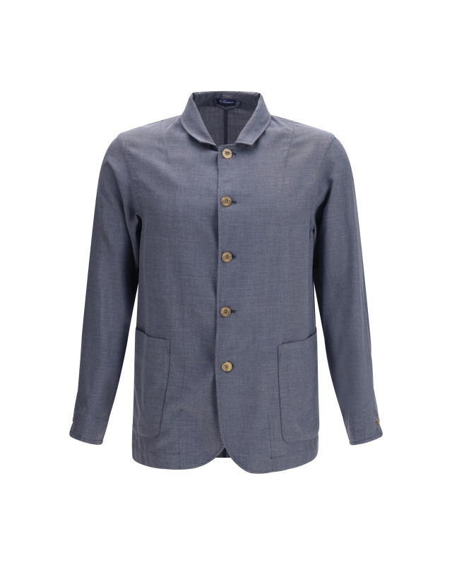 Cotton and silk blend Jacket