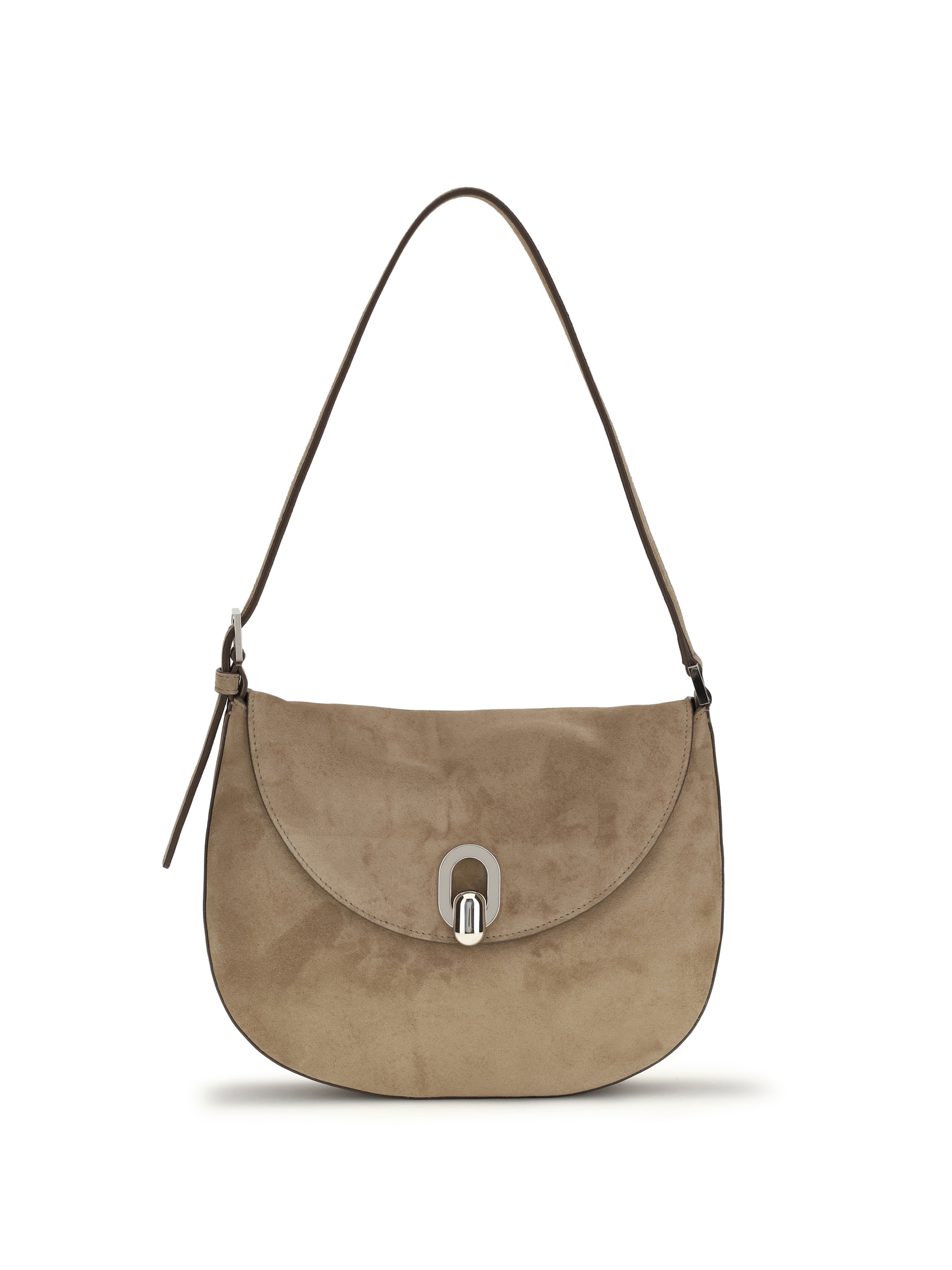 Savette Round Hobo Shoulder Bag