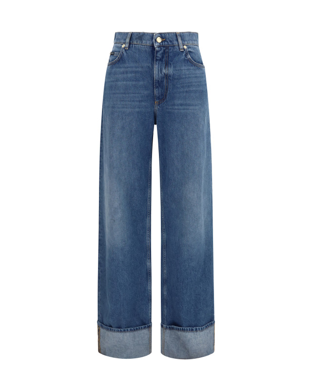 Straight-leg five-pocket Jeans
