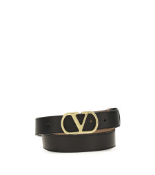 Reversible VLogo Signature Belt