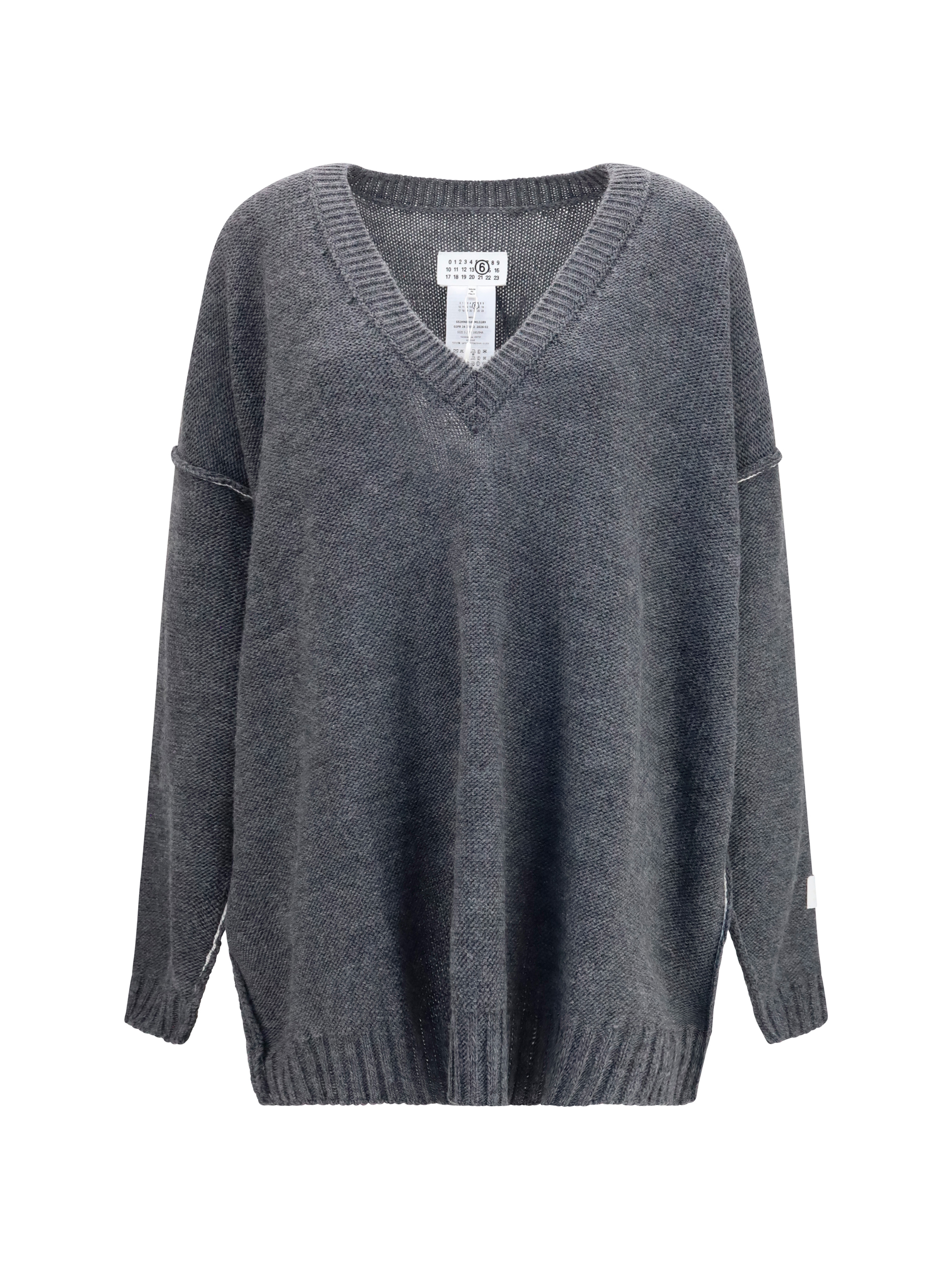 Oversized V-neck Sweater