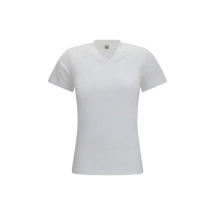 V-neck cotton jersey T-shirt