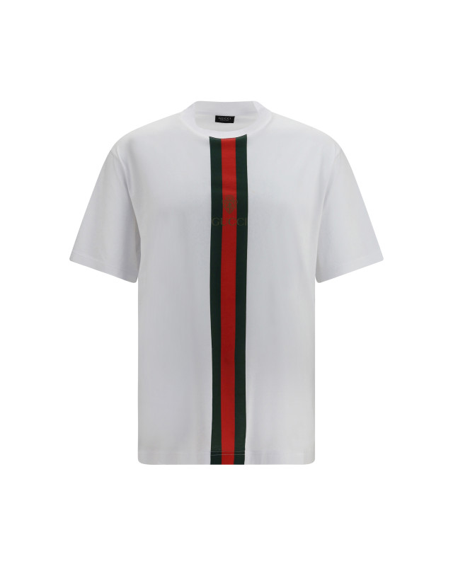 Printed cotton jersey T-shirt