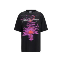 Printed cotton T-shirt