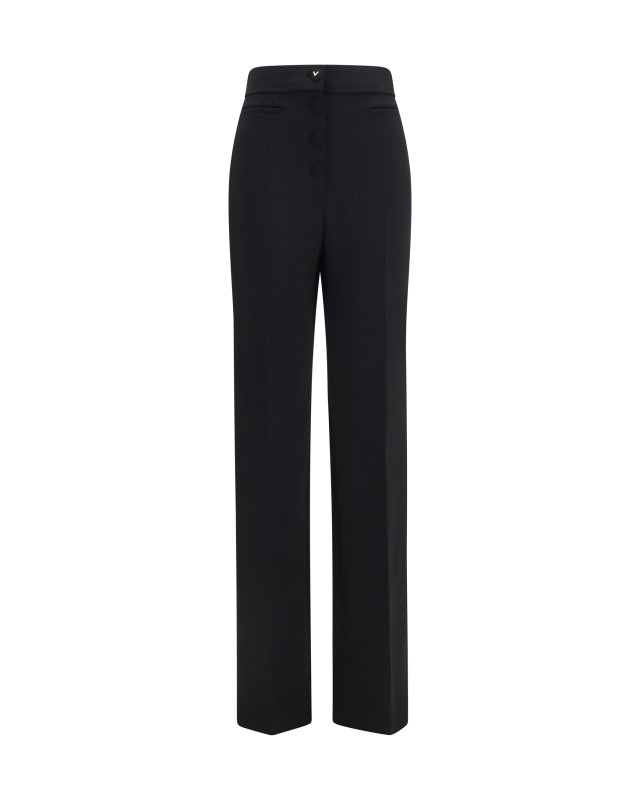 Wool flare Pants