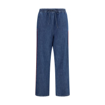 Lightweight wide-leg denim Pants