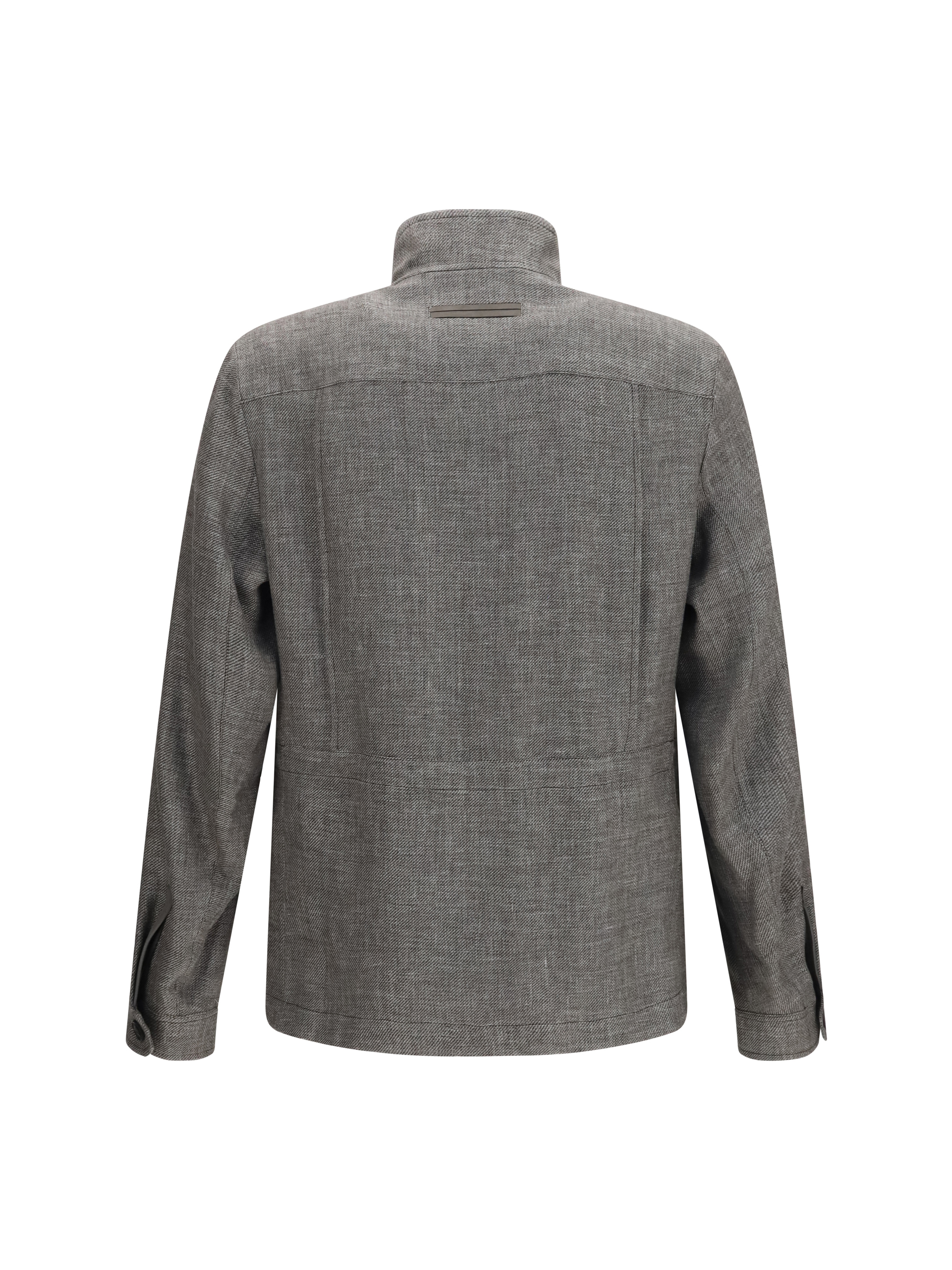 High-collar Shirt Jacket