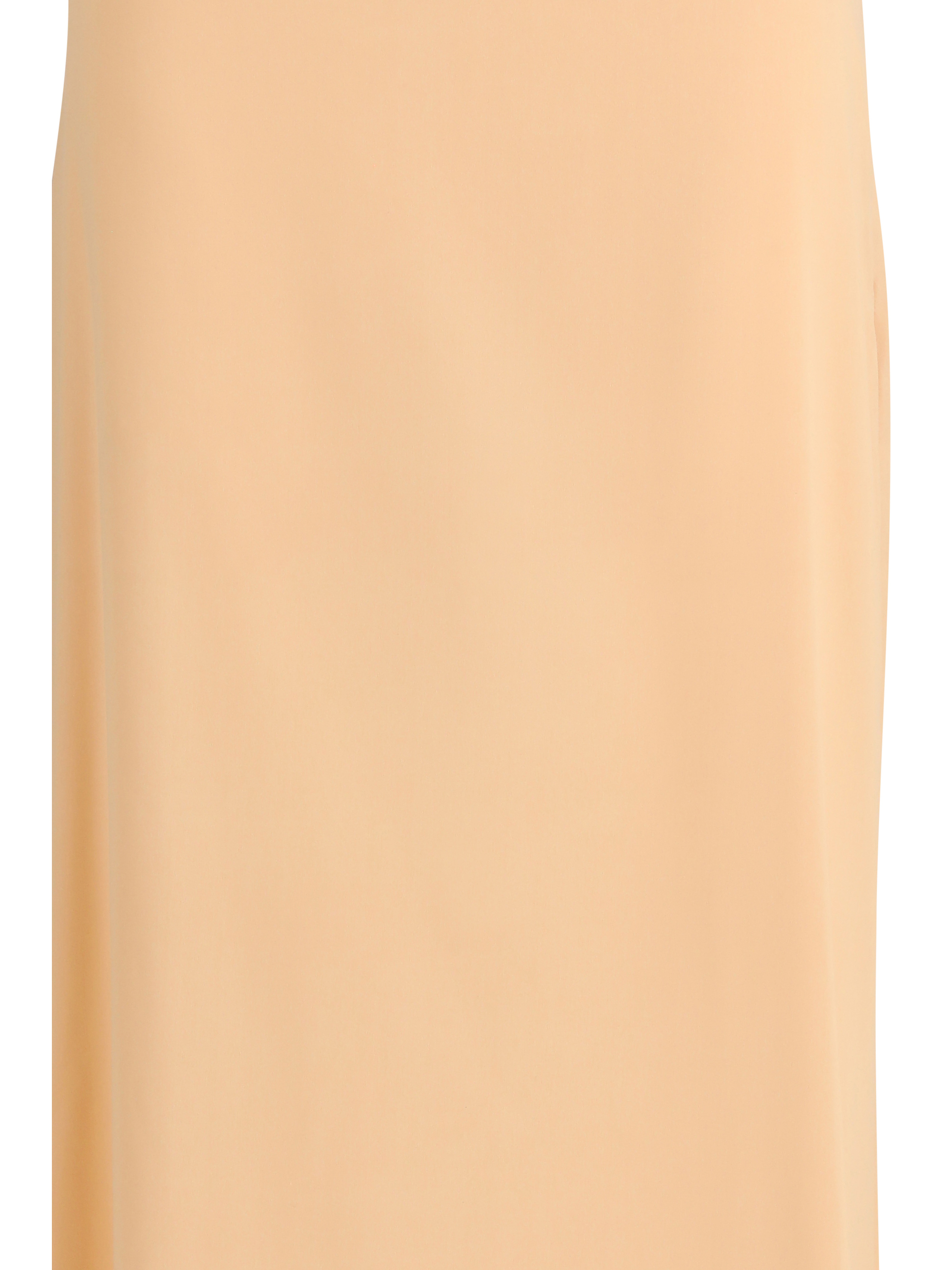 Classic long silk Skirt