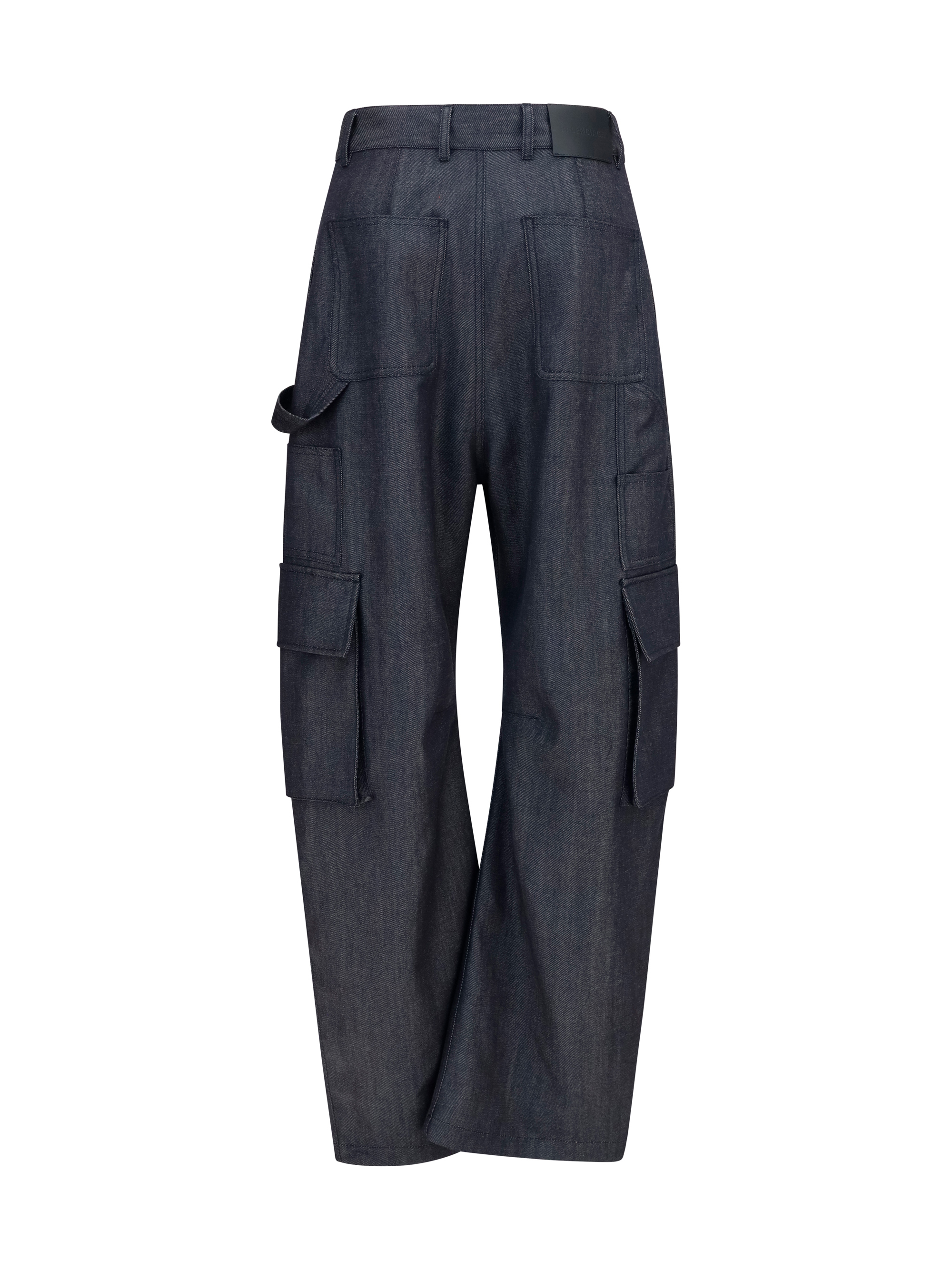 Denim print cargo Pants