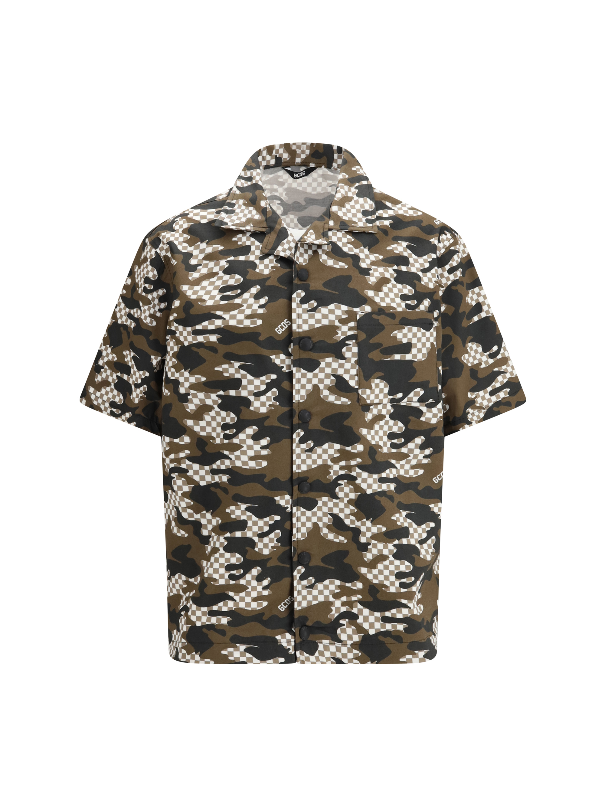 Checked Camo Shirt