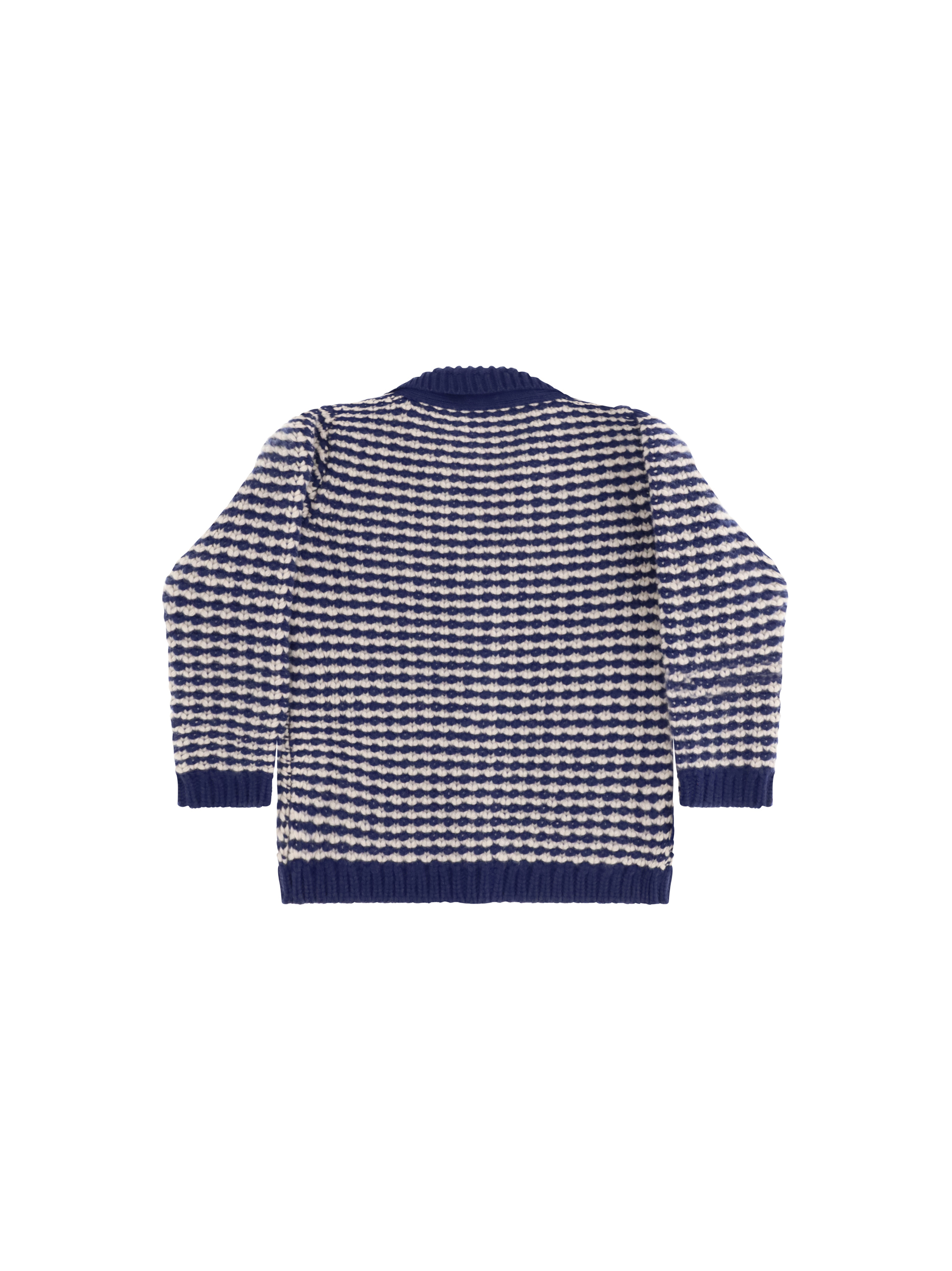 Striped wool Cardigan with Mr. Happy for Boy