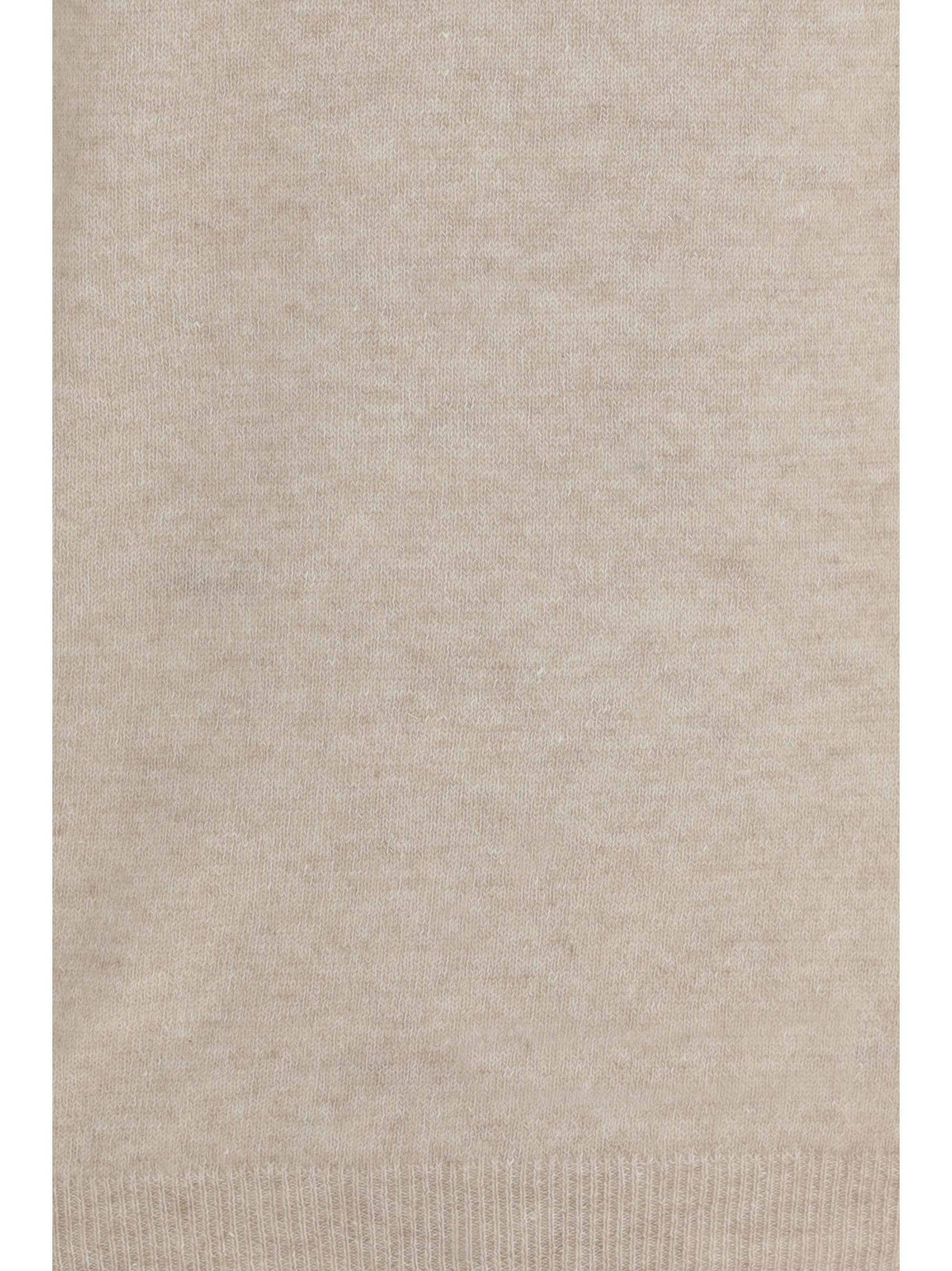 Crewneck Sweater in cashmere and linen