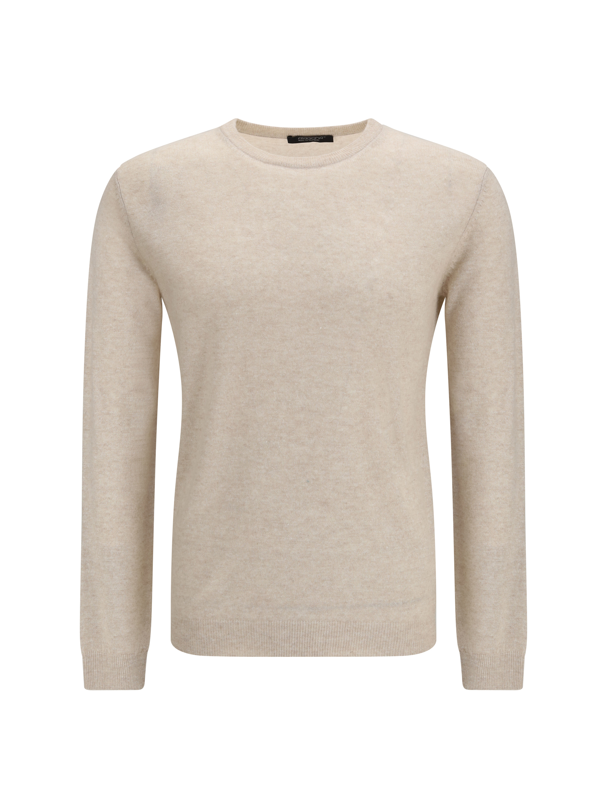 Crewneck Sweater in cashmere and linen