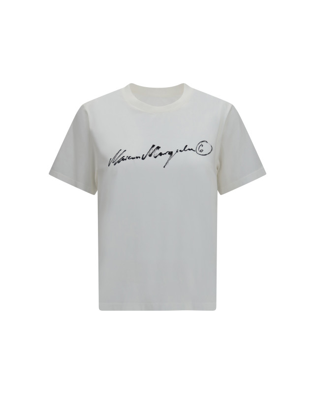 Central-print T-shirt