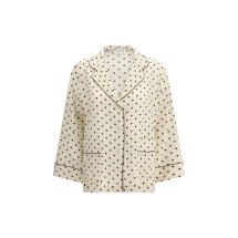 Polka-dot silk Shirt