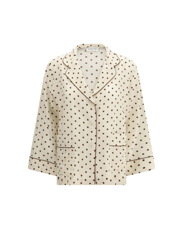 Polka-dot silk Shirt
