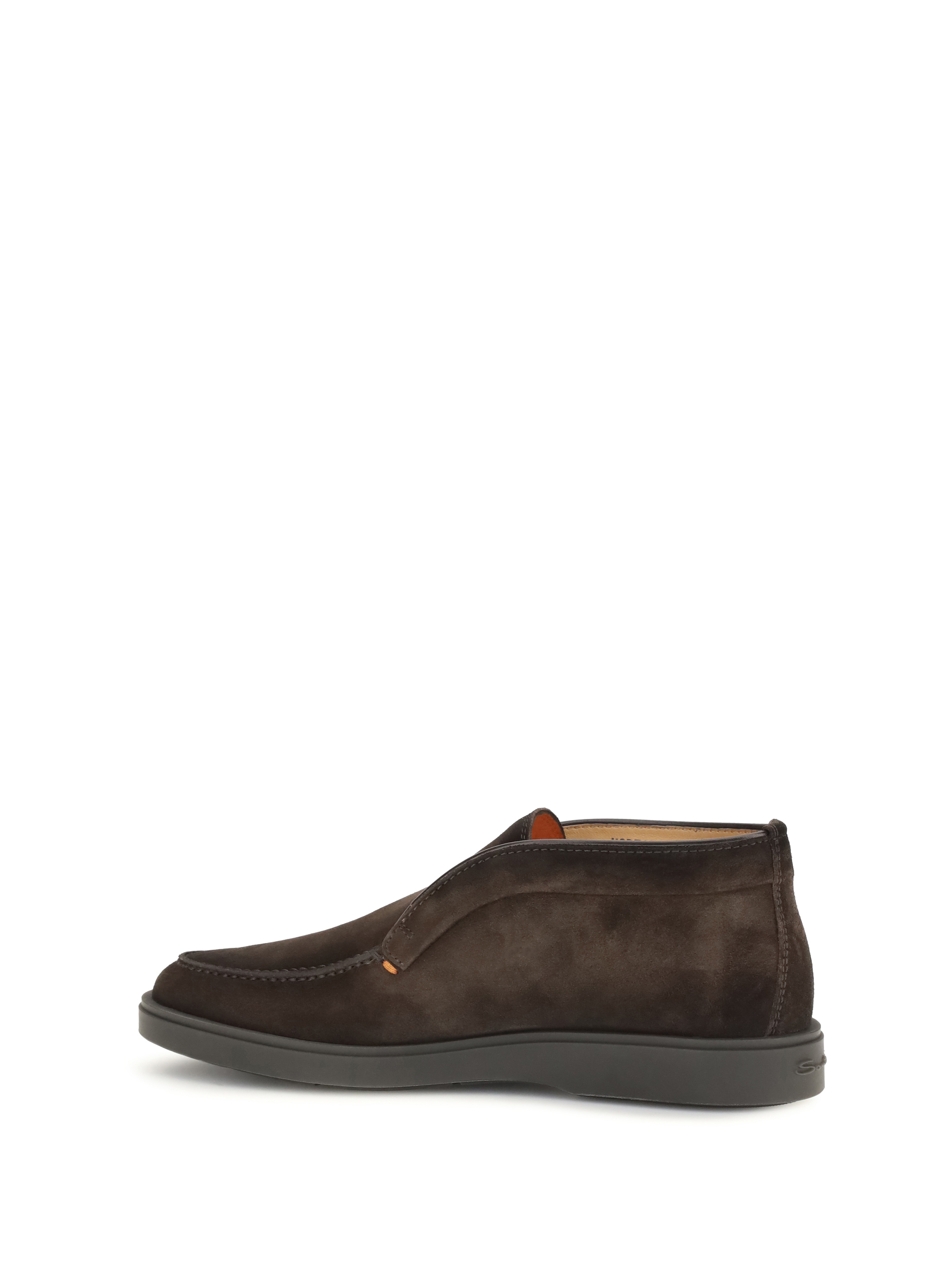 Suede slip-on Ankle Boots