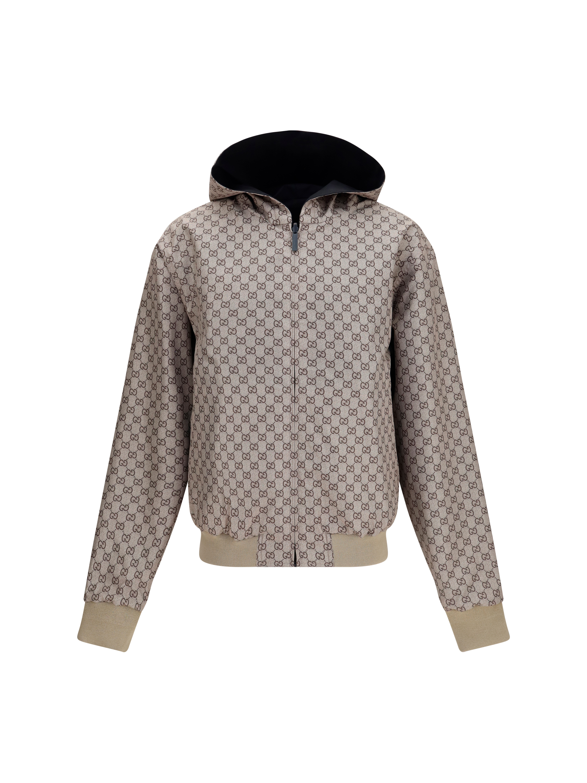 Reversible zip Jacket in cotton
