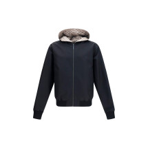 Reversible zip Jacket in cotton