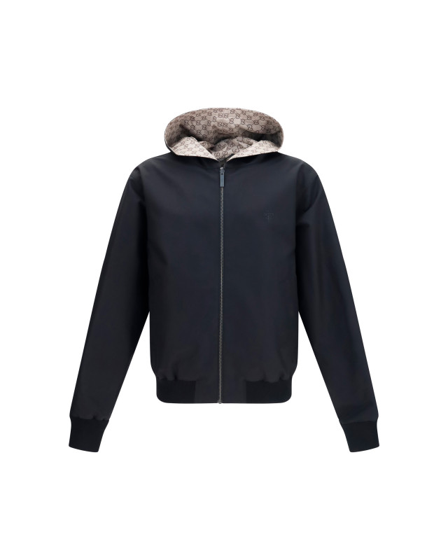 Reversible zip Jacket in cotton