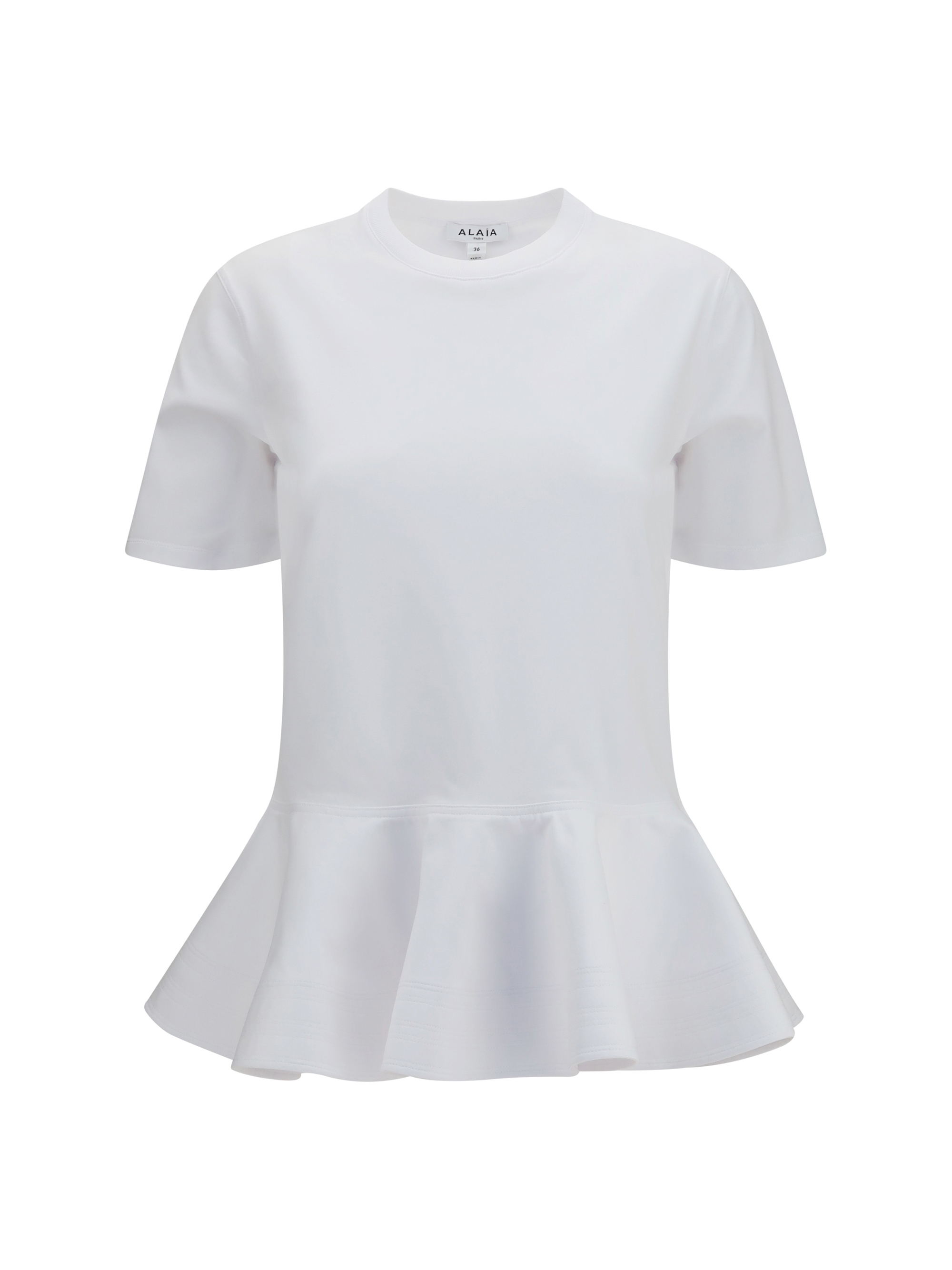 Cotton jersey crinoline T-shirt