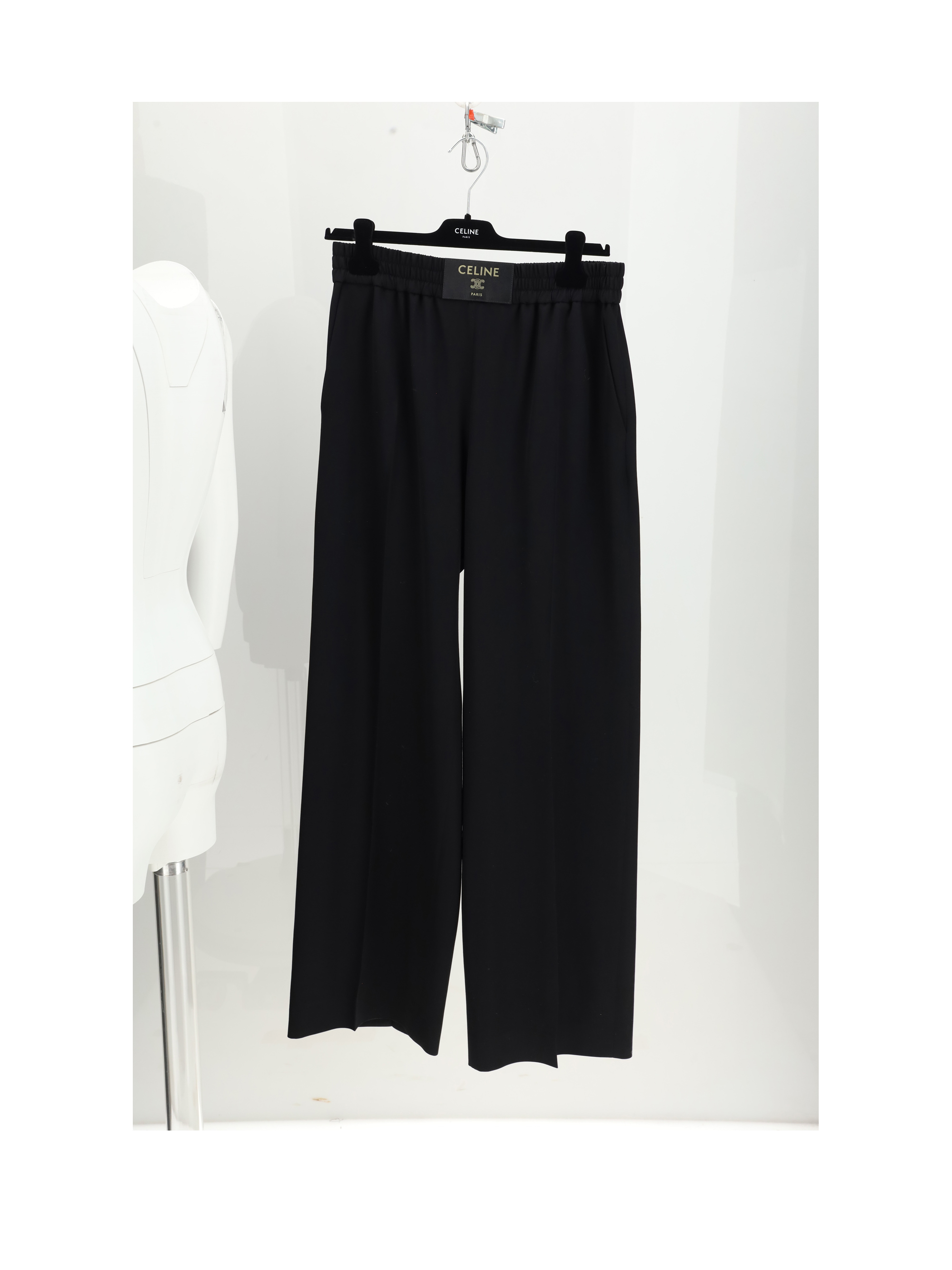 ELASTIC WAIST TROUSERS