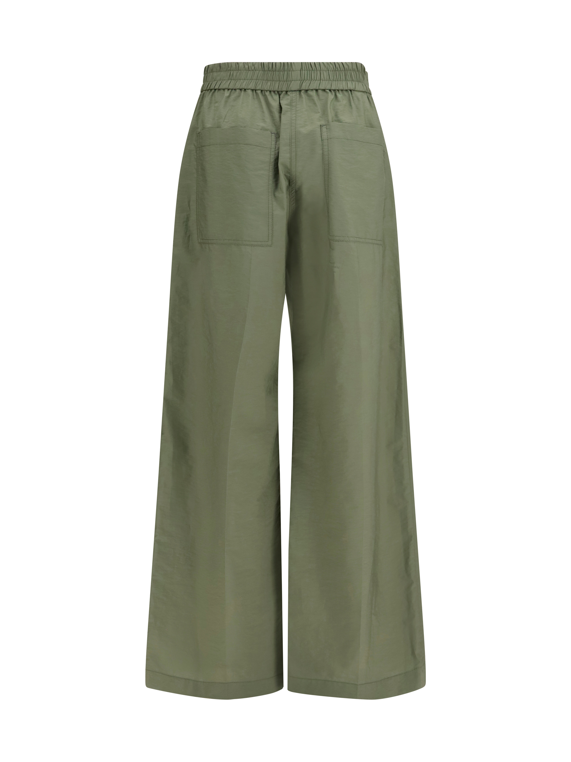 Pants with elasticated waist