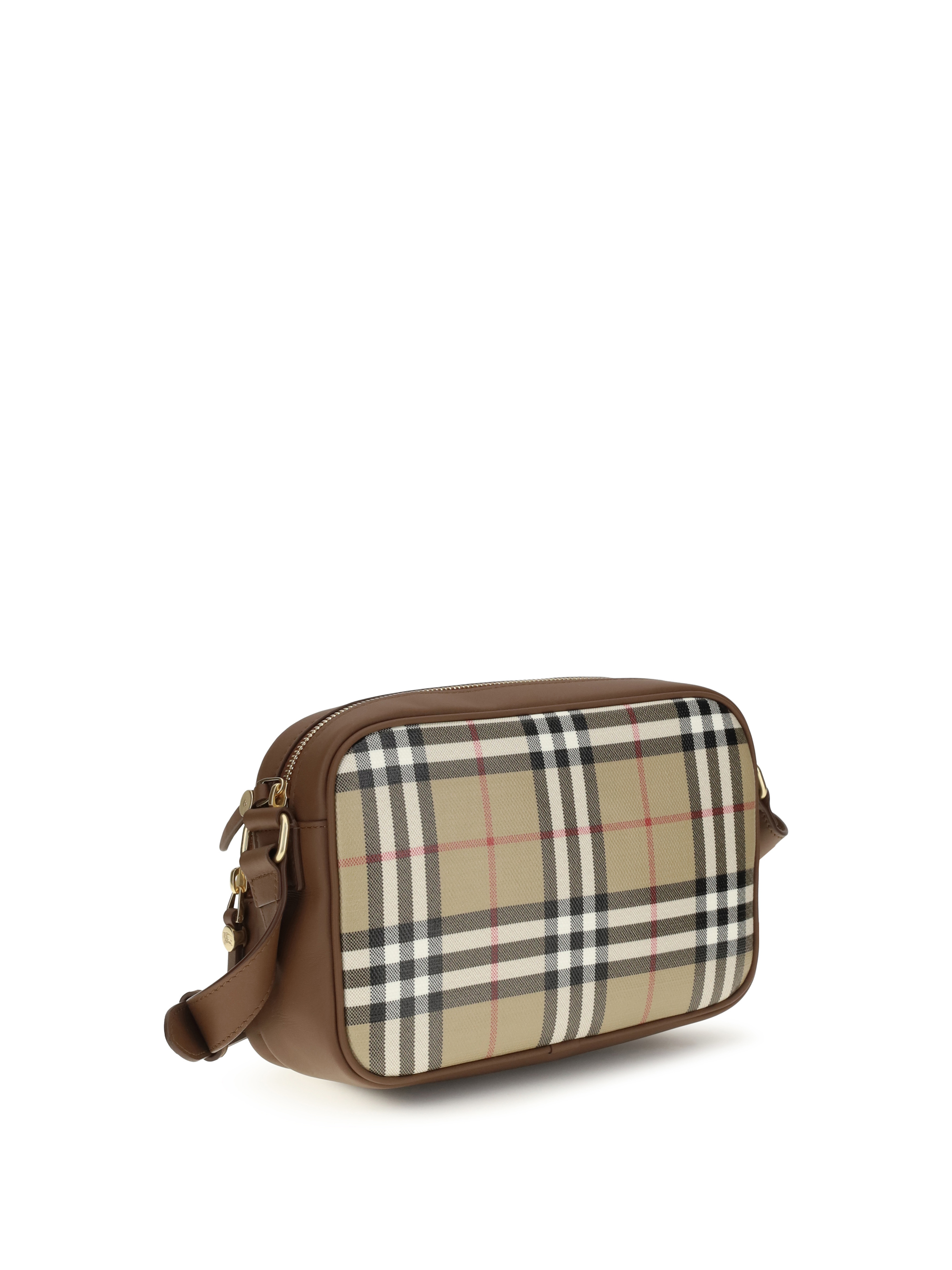 Check front pocket Shoulder Bag