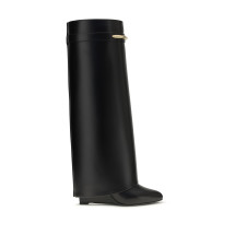 Leather Shark Boots