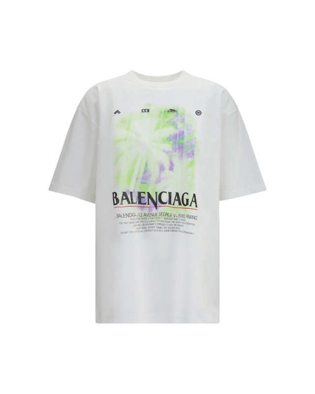 Printed cotton T-shirt
