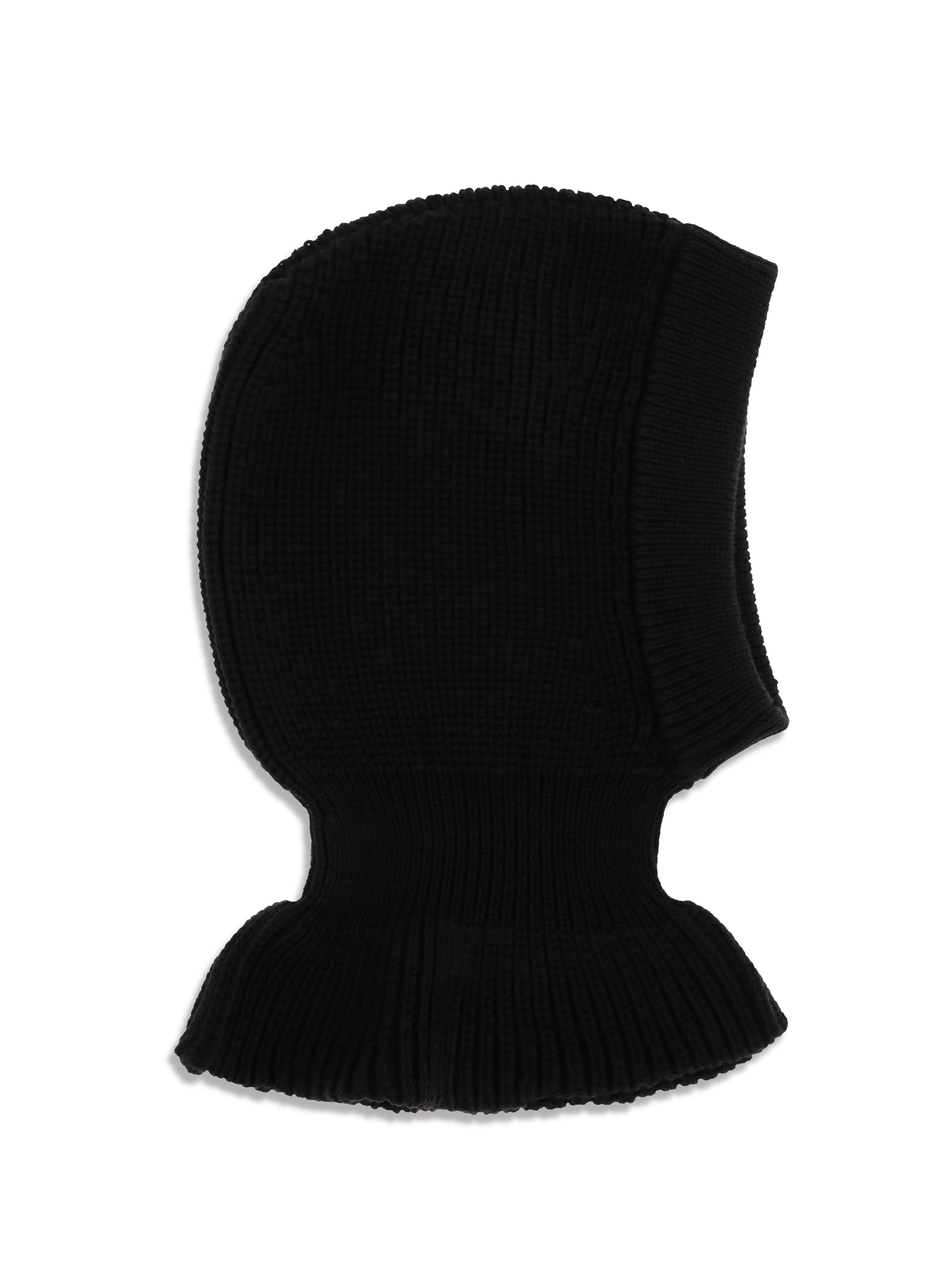 Ribbed wool Balaclava