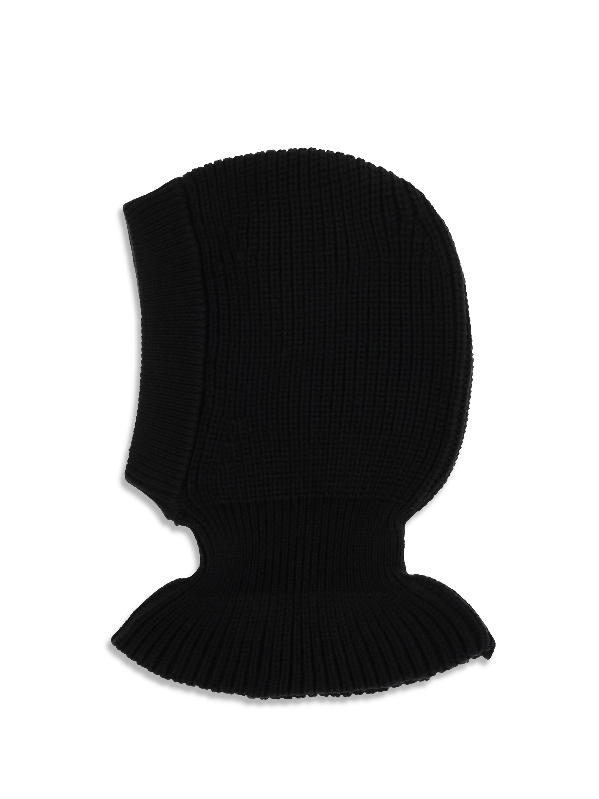 Ribbed wool Balaclava