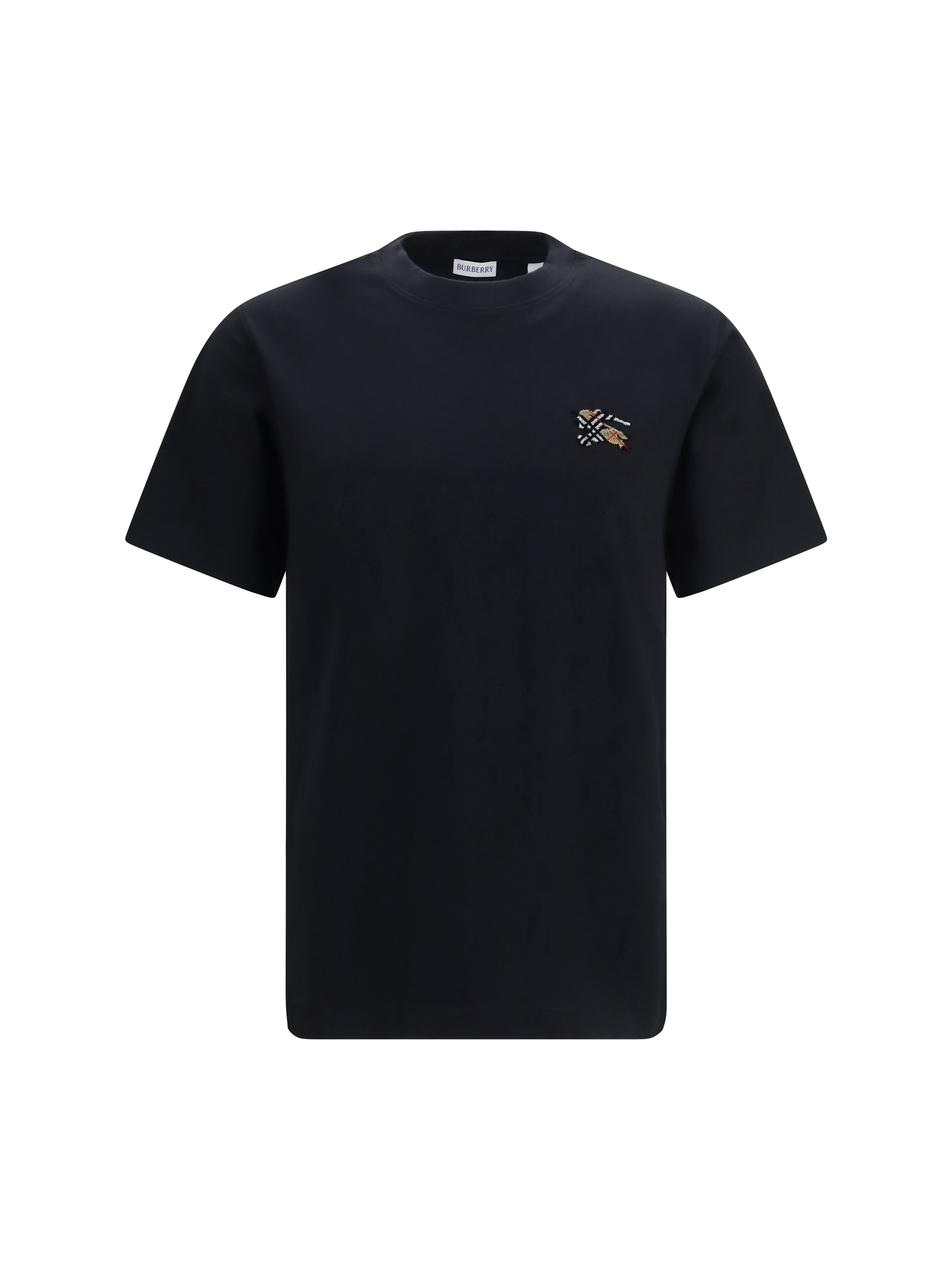 Embroidered logo cotton T-shirt