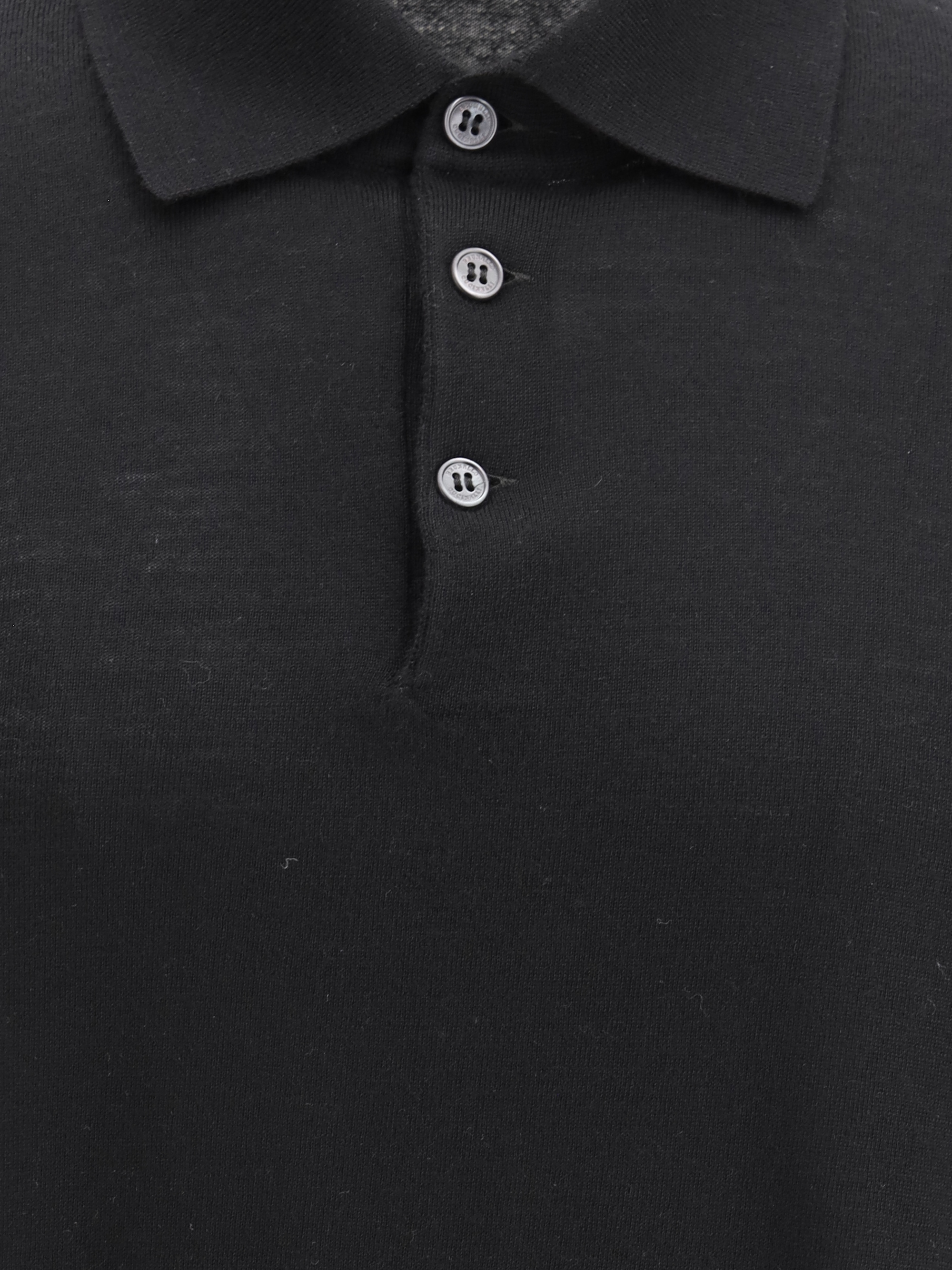 Virgin wool polo Sweater