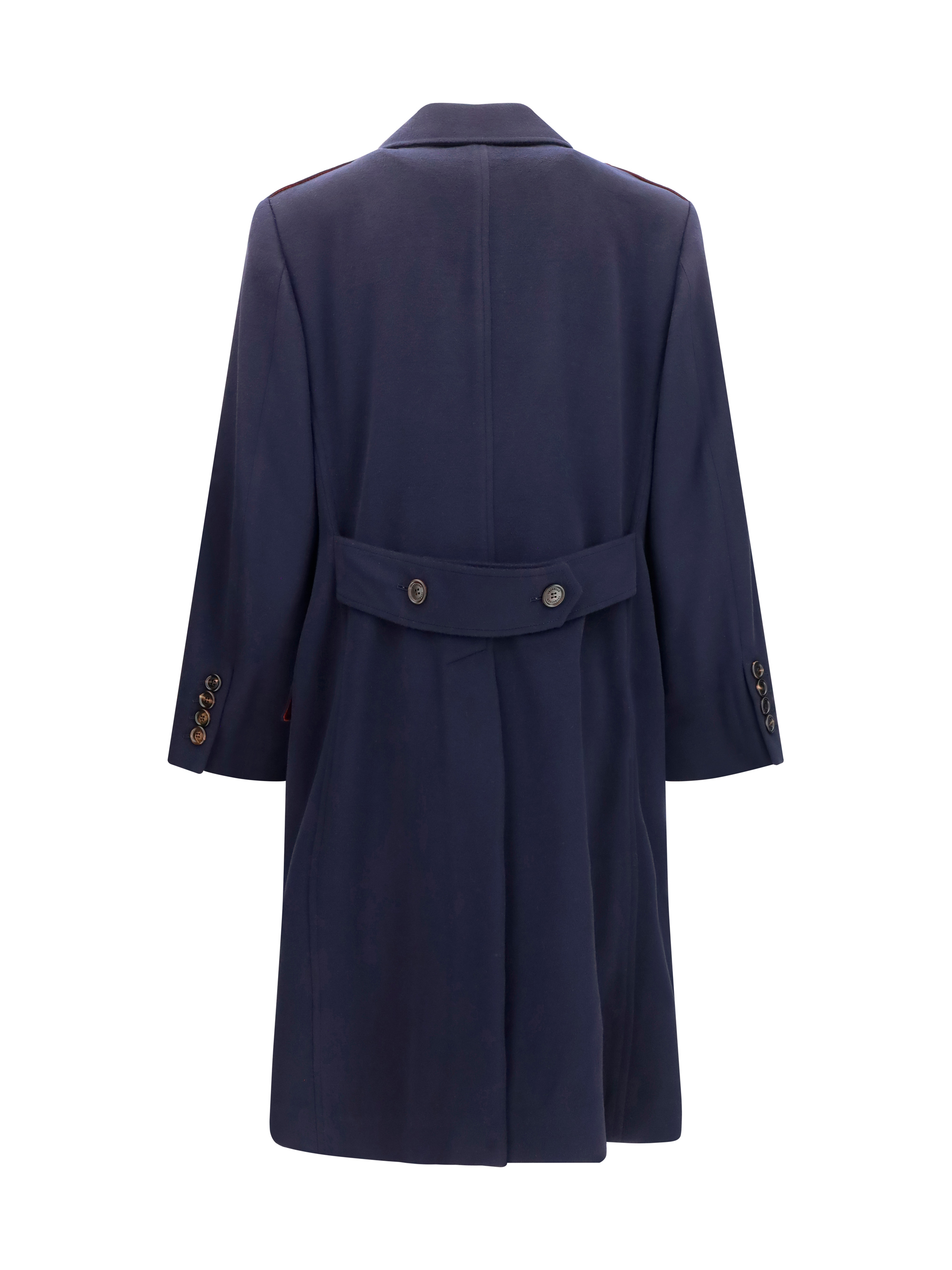 Double-breasted wool Coat