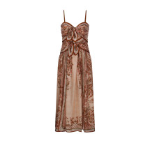 [Zimmermann] Sleeveless dress FW26 8062DSS261