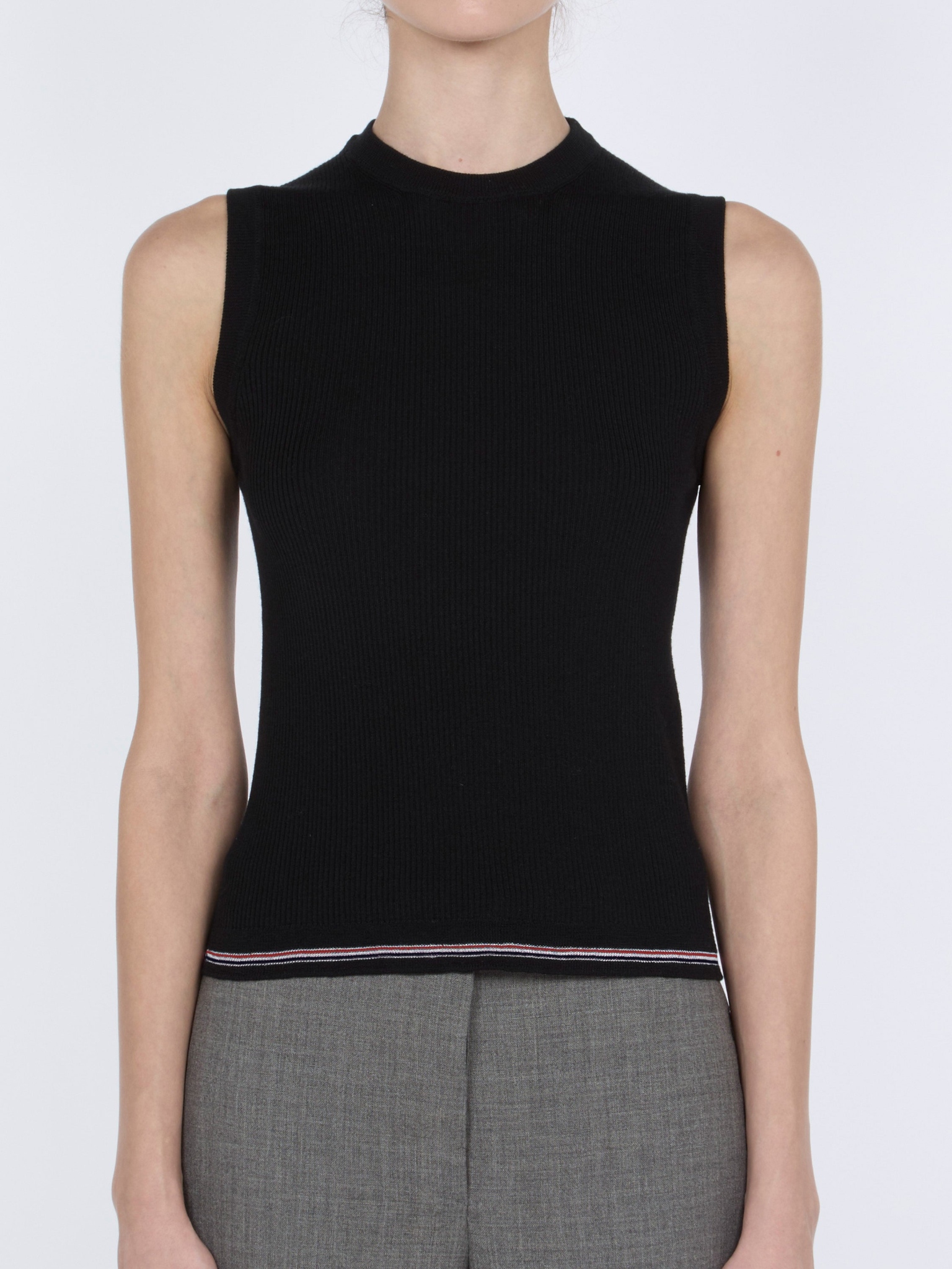[Thom Browne] Tank top FW26 FKV234A-Y1055