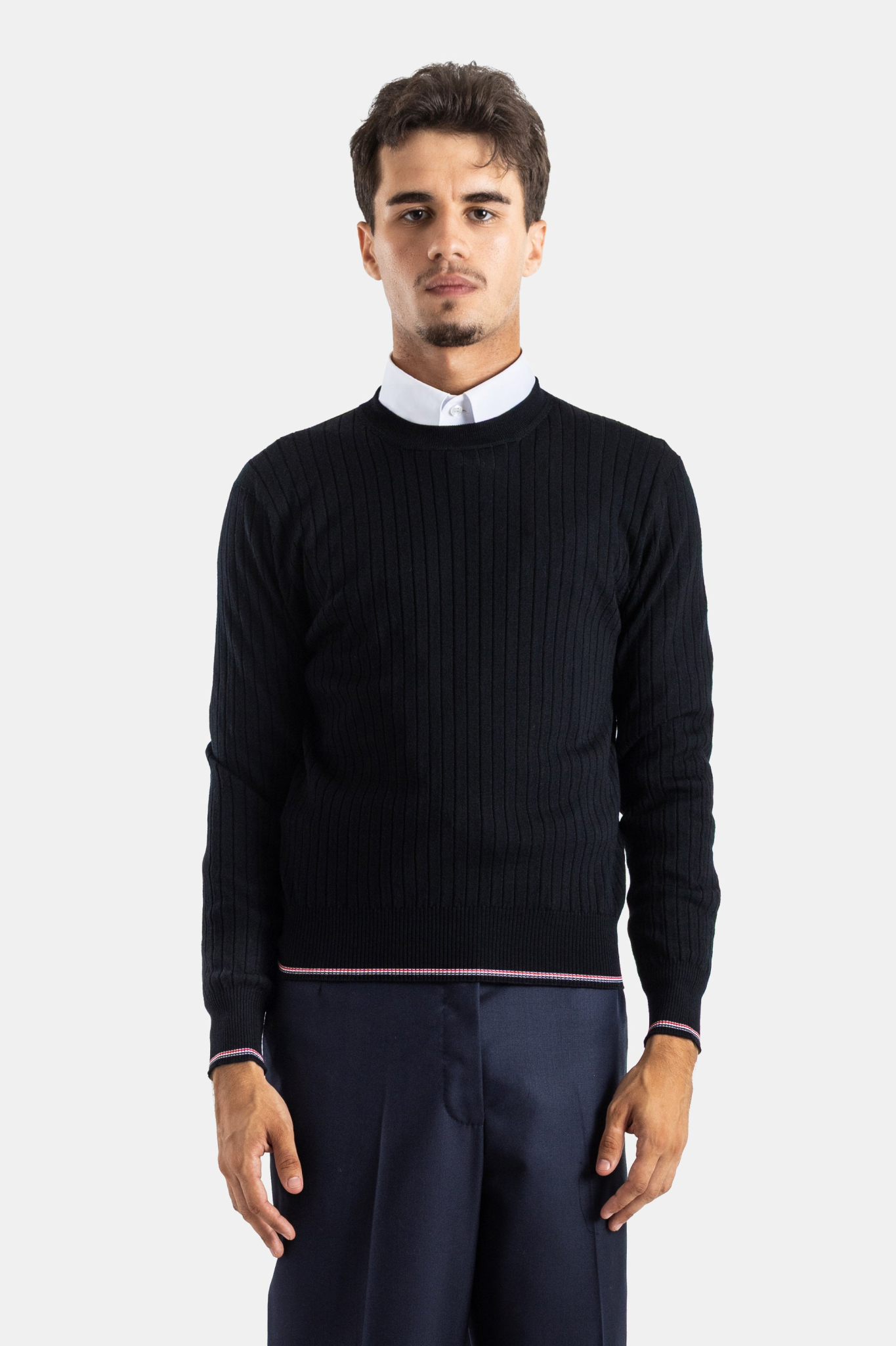 [Thom Browne] Knitwear FW26 MKA585A-Y1055