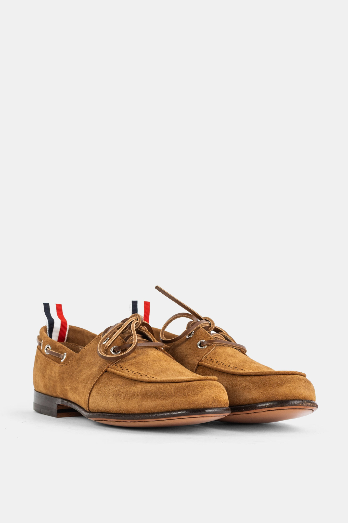 [Thom Browne] Flat shoes FW26 FFF194B-L0037