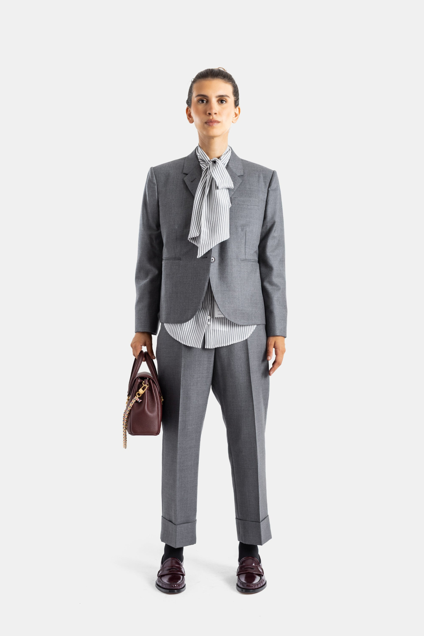 [Thom Browne] Trousers FW26 FTC337A-00626