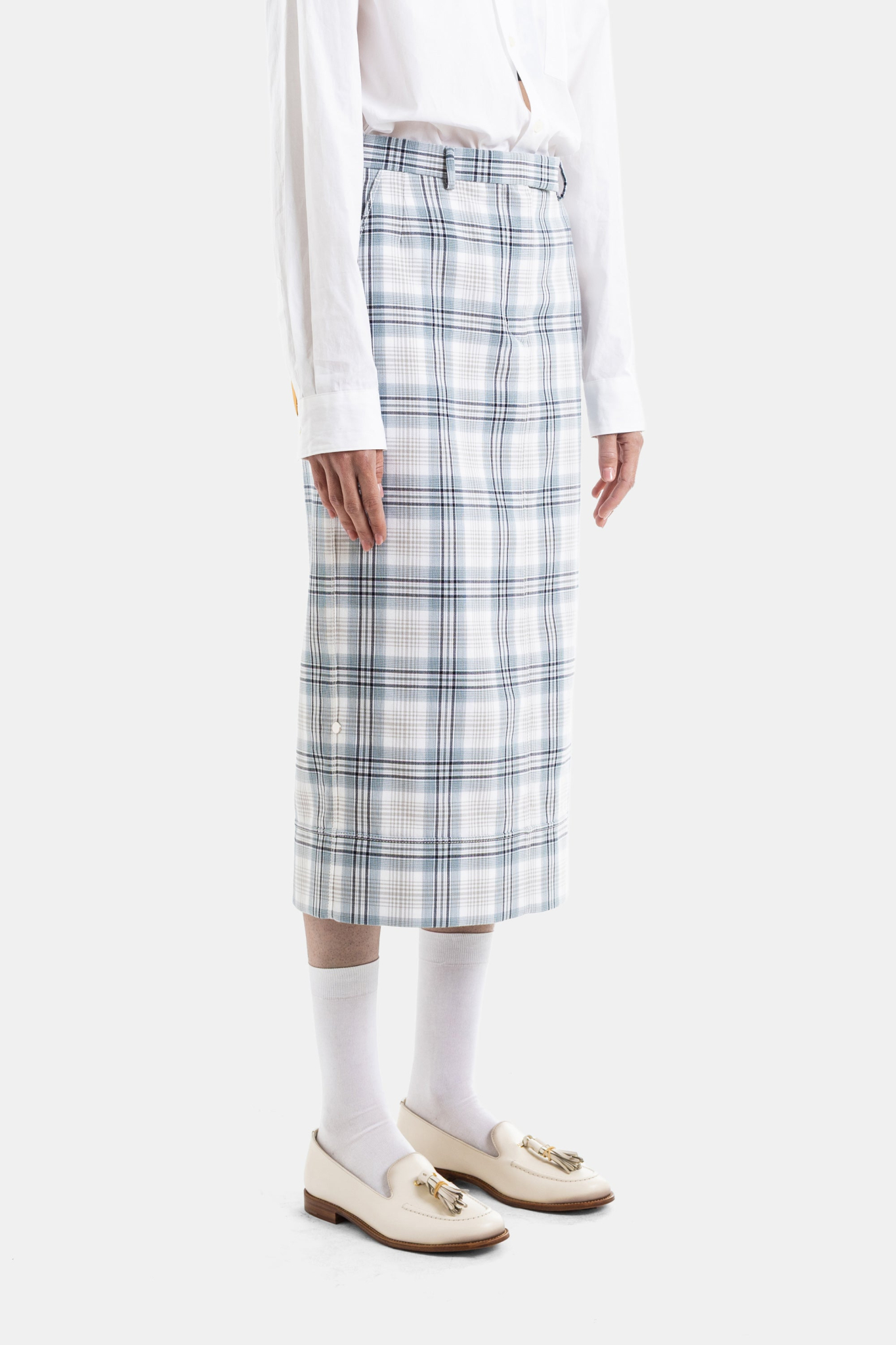 [Thom Browne] Long skirt SS26 FGC976H-F1086